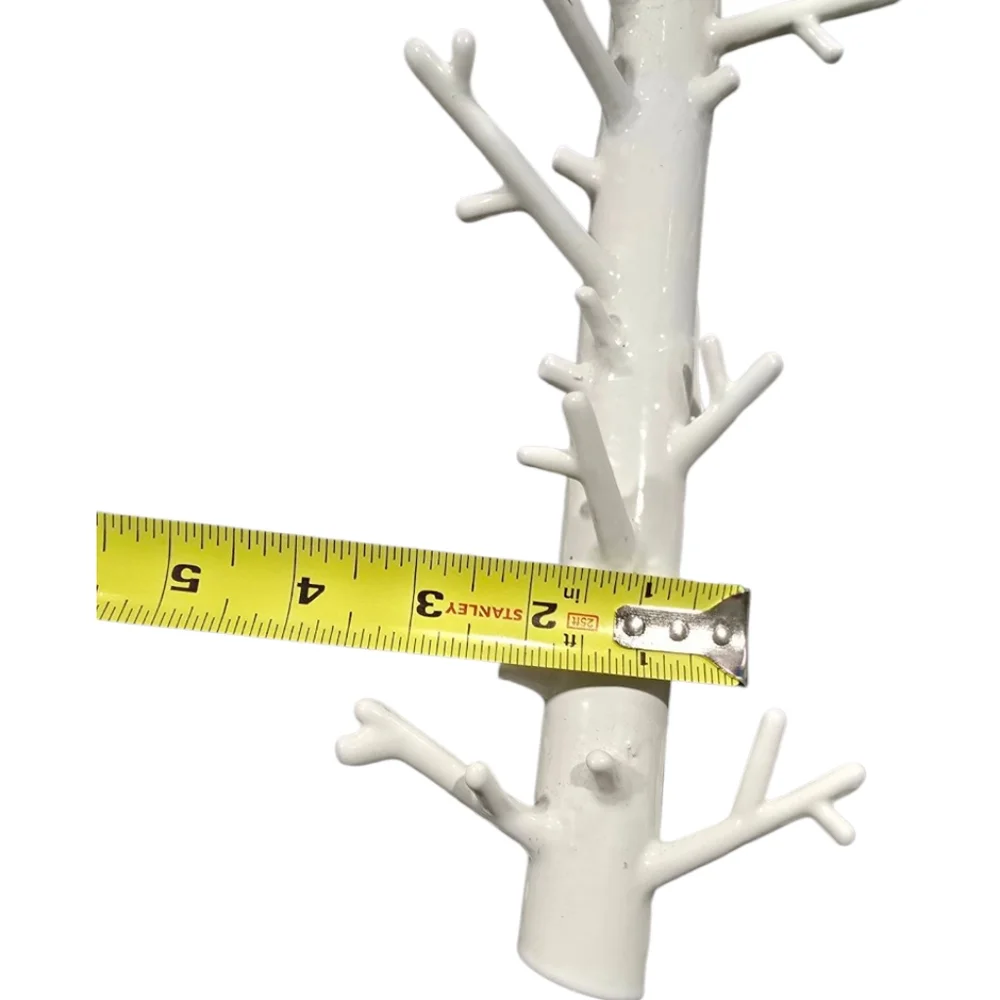 White Branch‎ Jewelery Necklace Bracelet Hat Wall Hook Holder